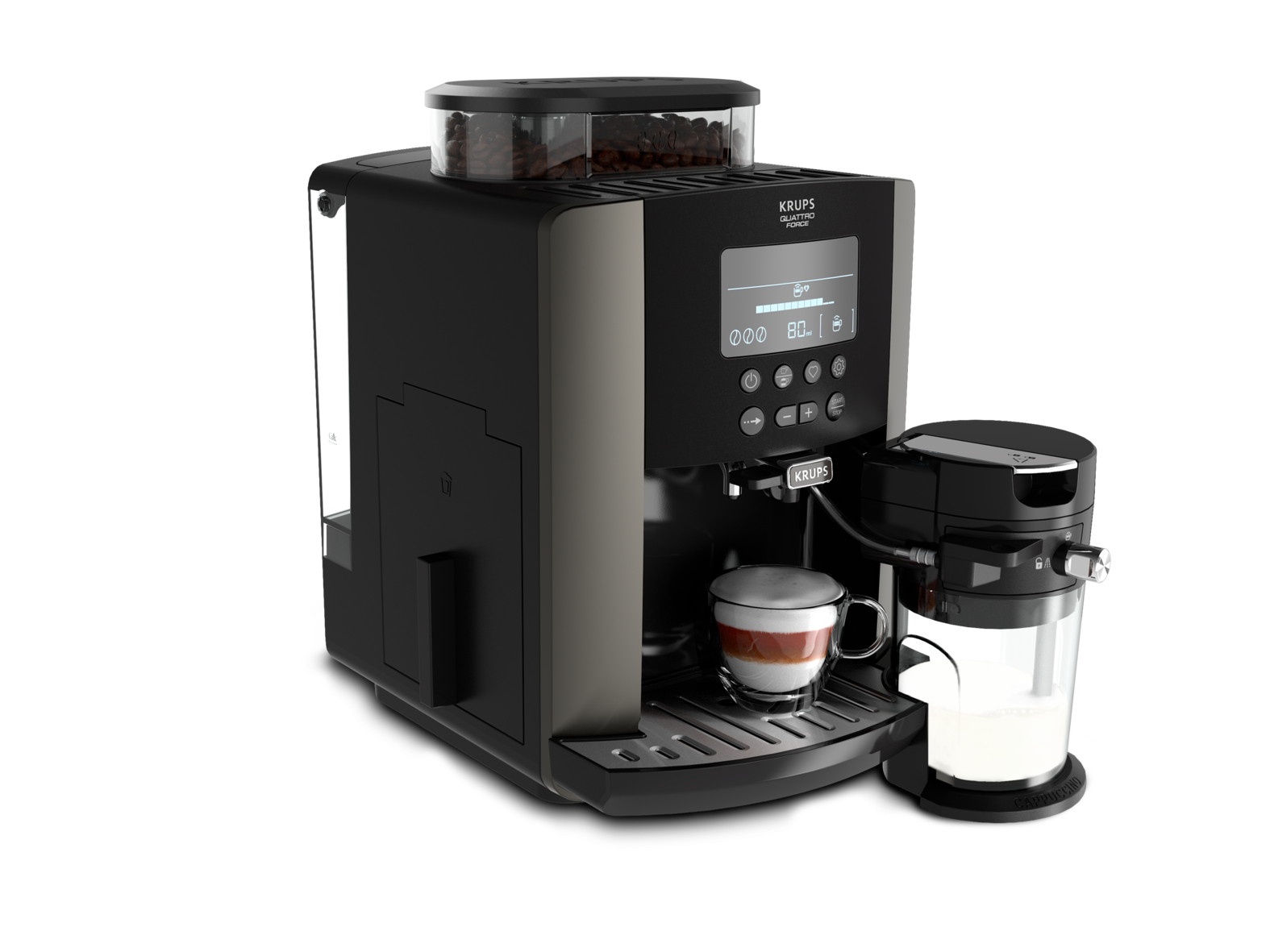 Arabica Latte EA819E Zinn - Kaffeevollautomaten
