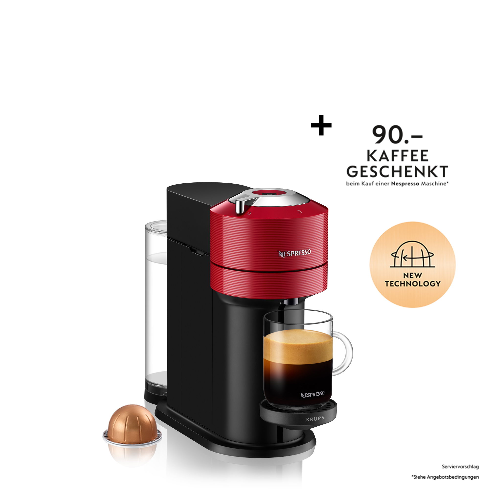 Vertuo Next XN9105CH | Nespresso® | KRUPS Schweiz