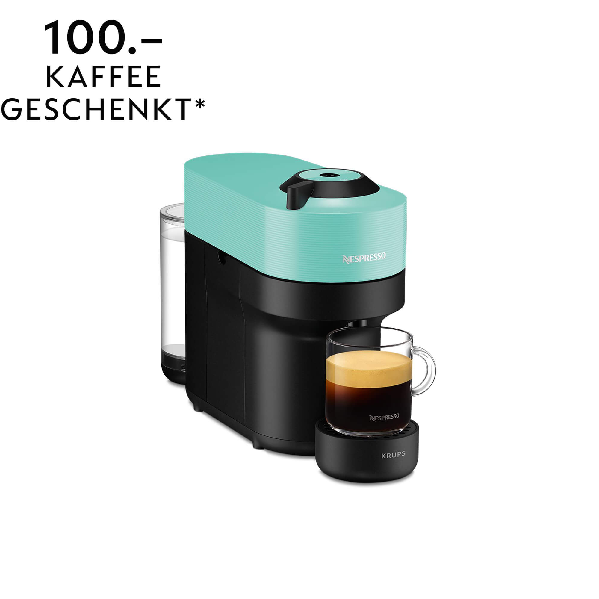 Nespresso Vertuo Pop Aqua Mint XN9204CH