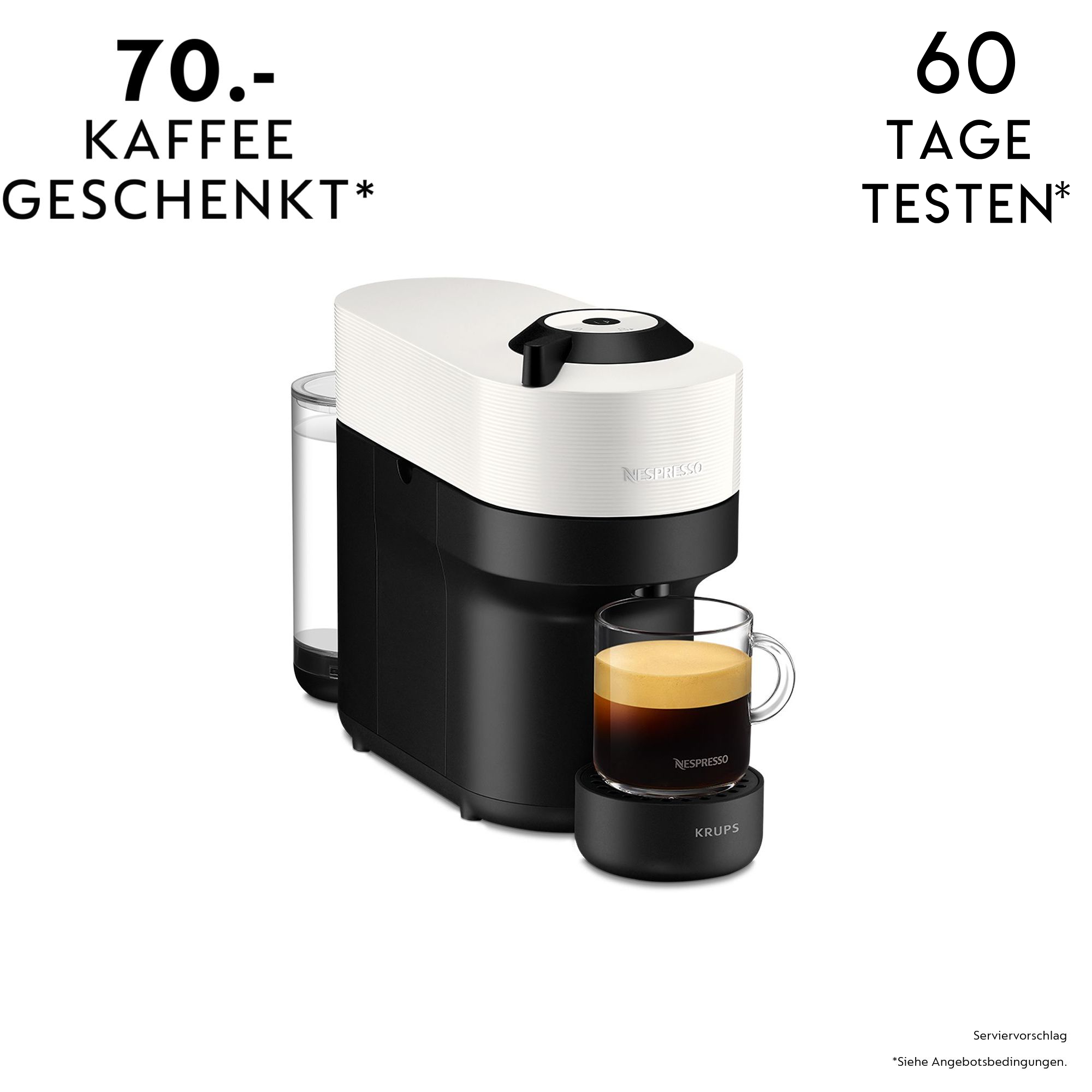 Nespresso Vertuo Pop Coconut White XN9201CH