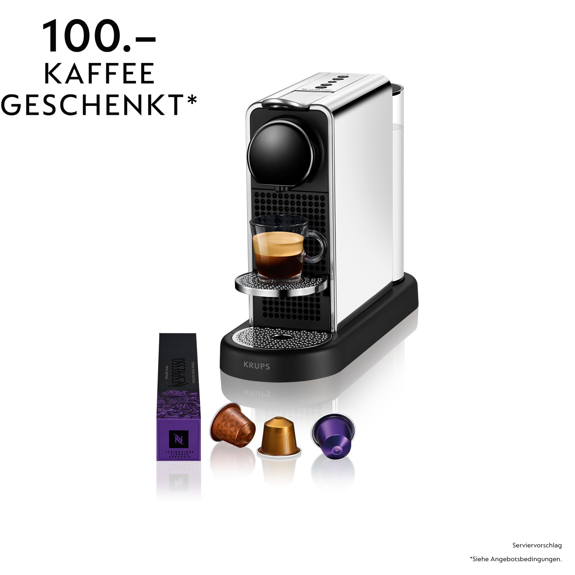 Nespresso CitiZ Platinum XN610DCH