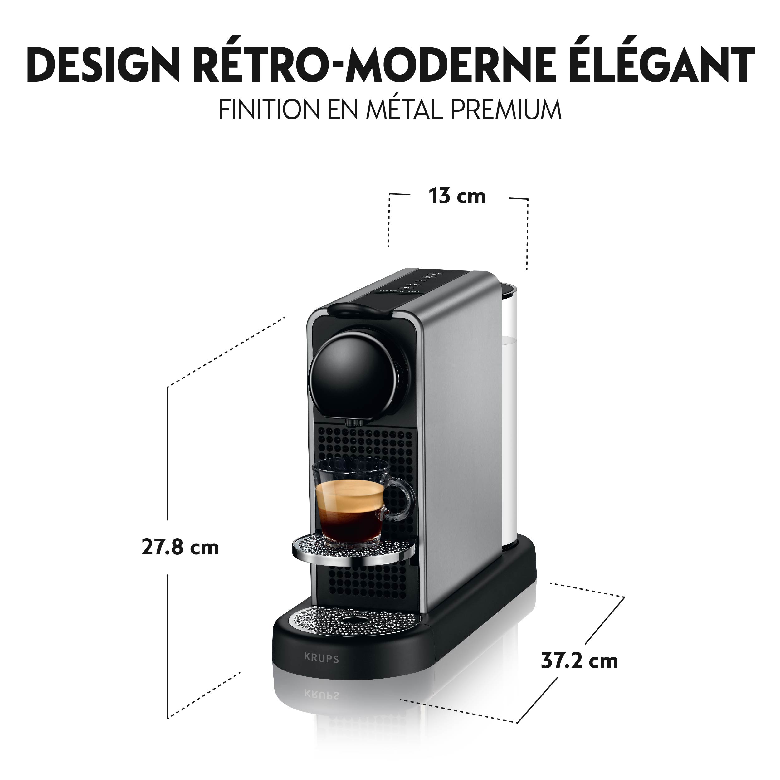 Nespresso CitiZ Platinum XN610TCH