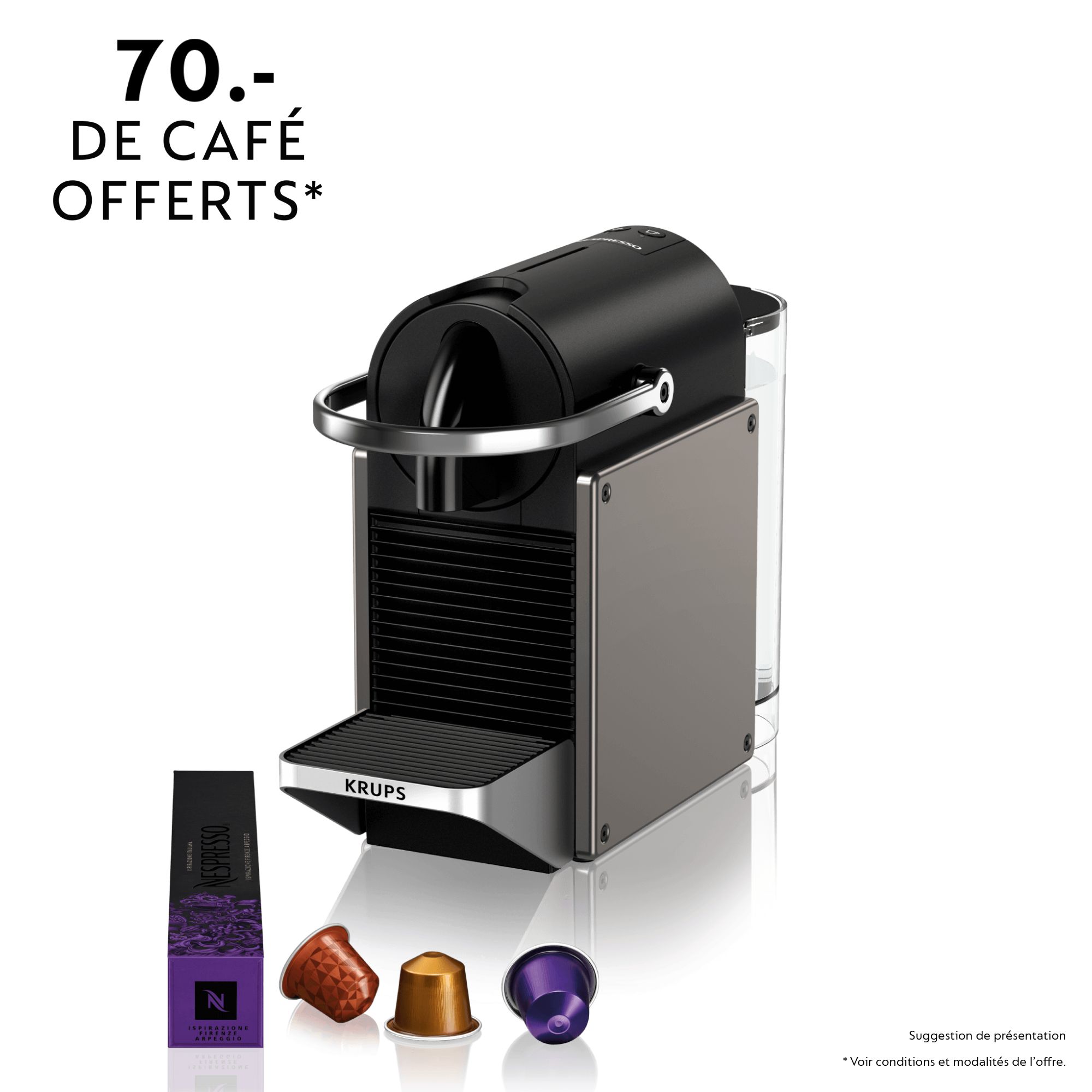 NESPRESSO PIXIE XN306TCH