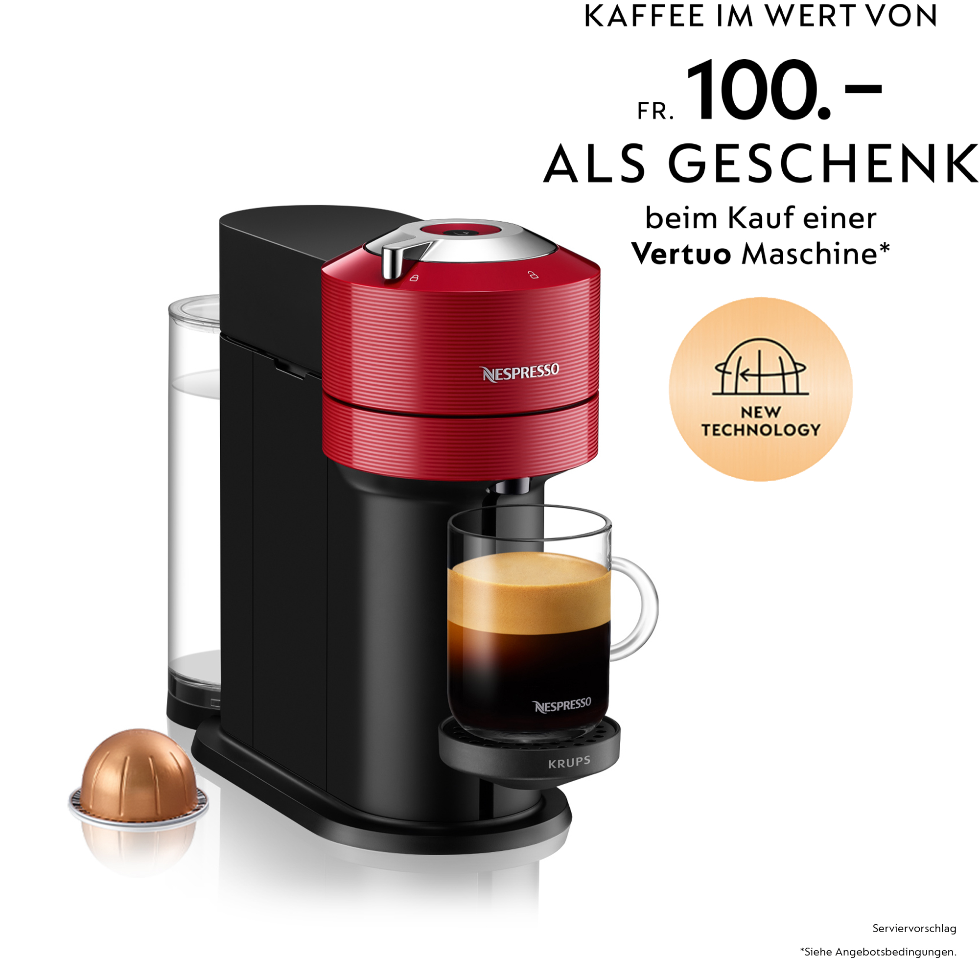 Nespresso Vertuo Next XN9105CH