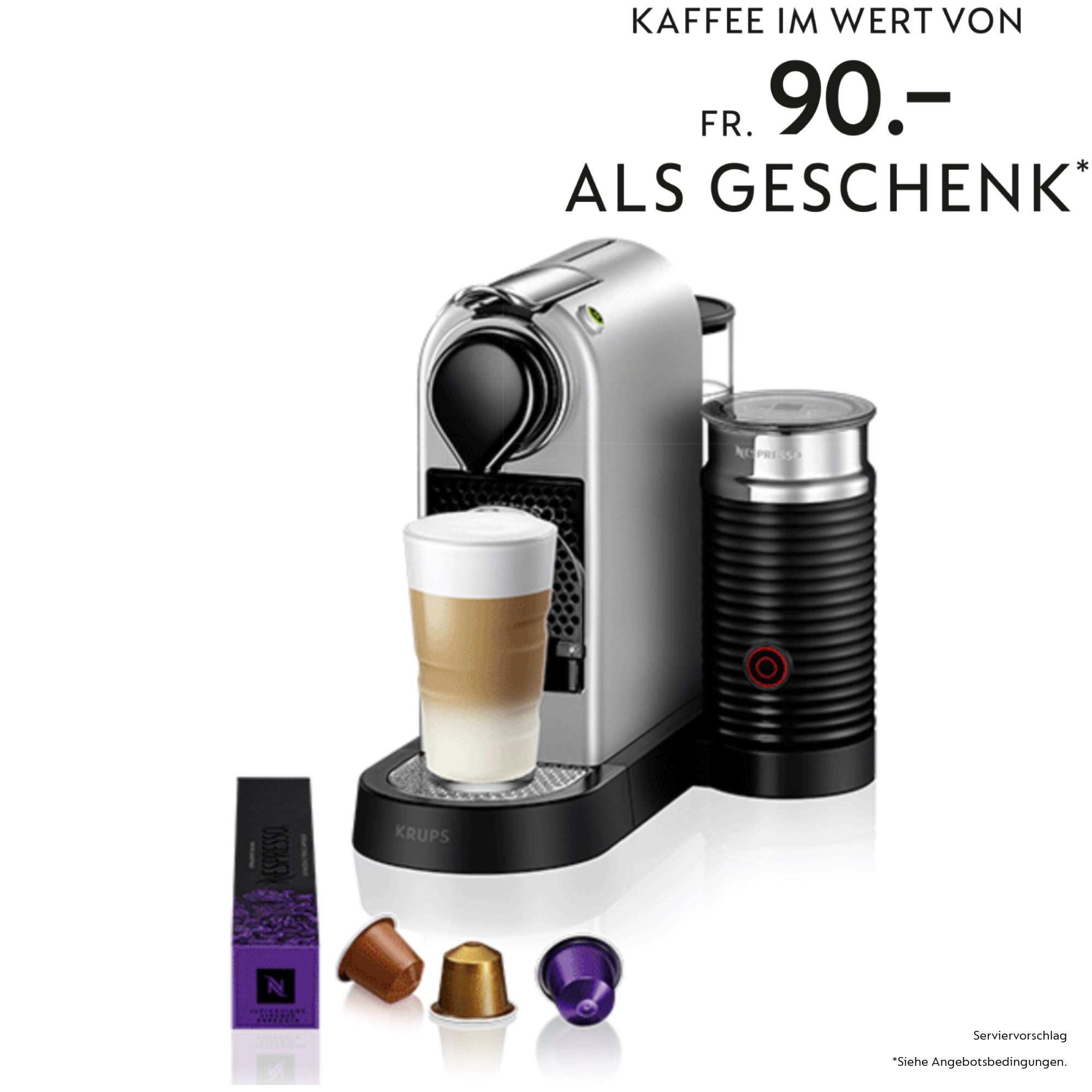 Nespresso CitiZ&Milk XN761BCH - Citiz