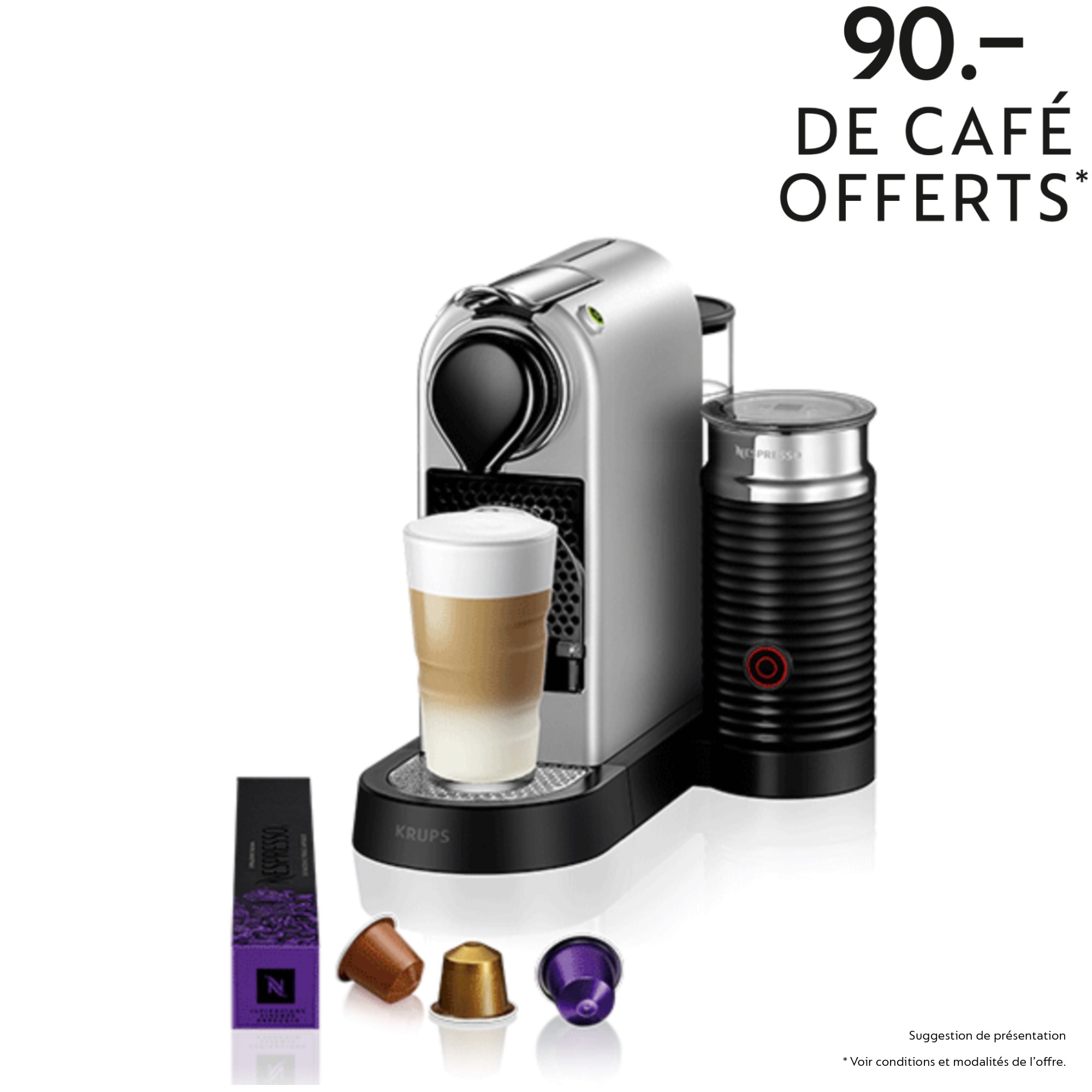 Nespresso CitiZ&Milk XN761BCH