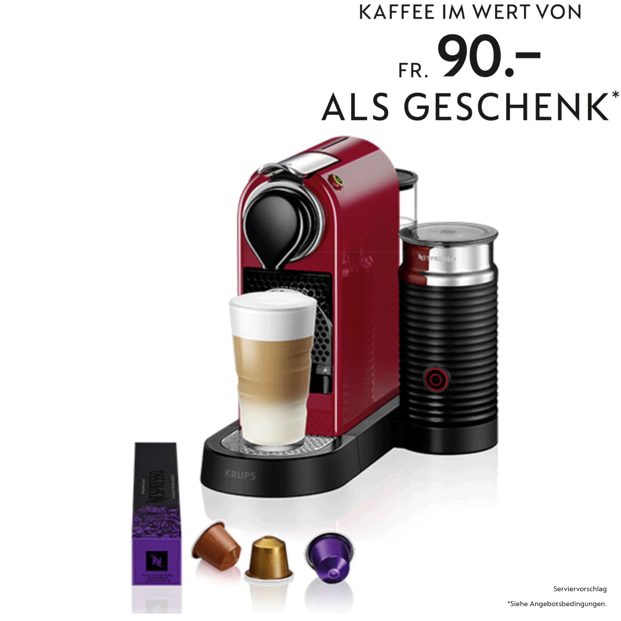 Nespresso CitiZ&Milk XN7615CH - Citiz