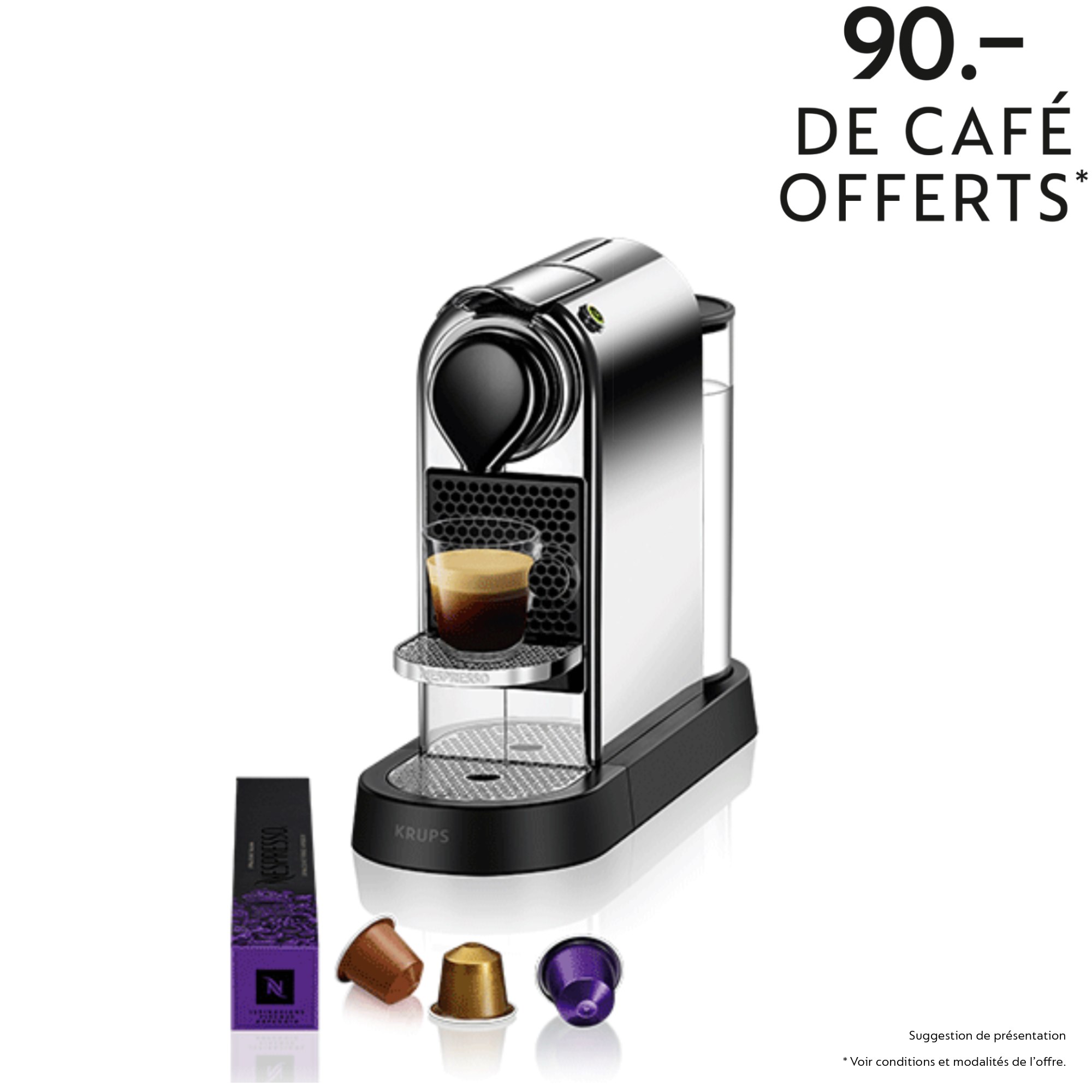 Nespresso CitiZ XN741C.CH - Citiz