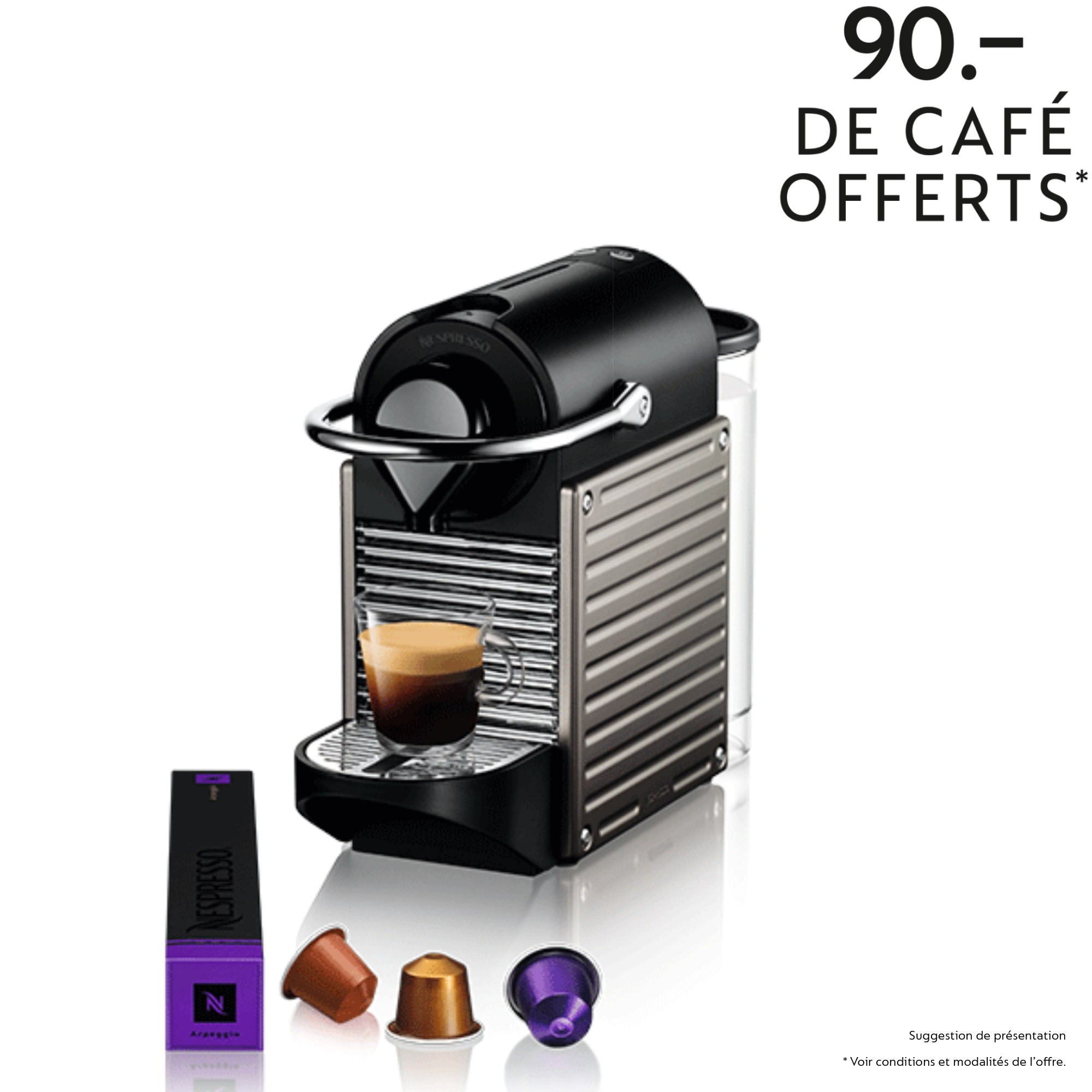 Nespresso Pixie XN304TCH
