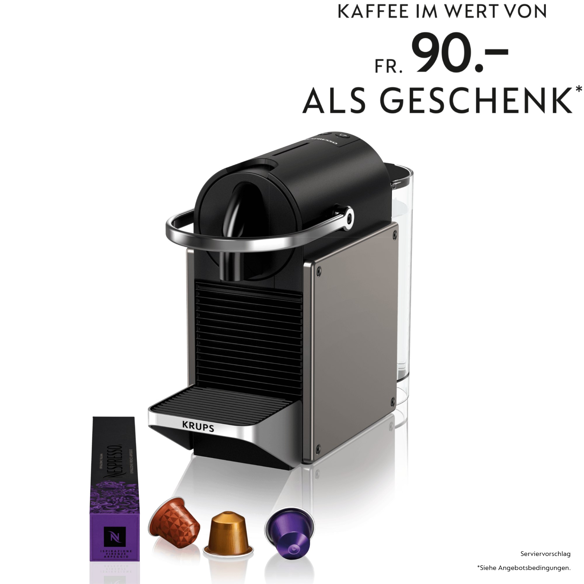 NESPRESSO PIXIE XN306TCH - Pixie