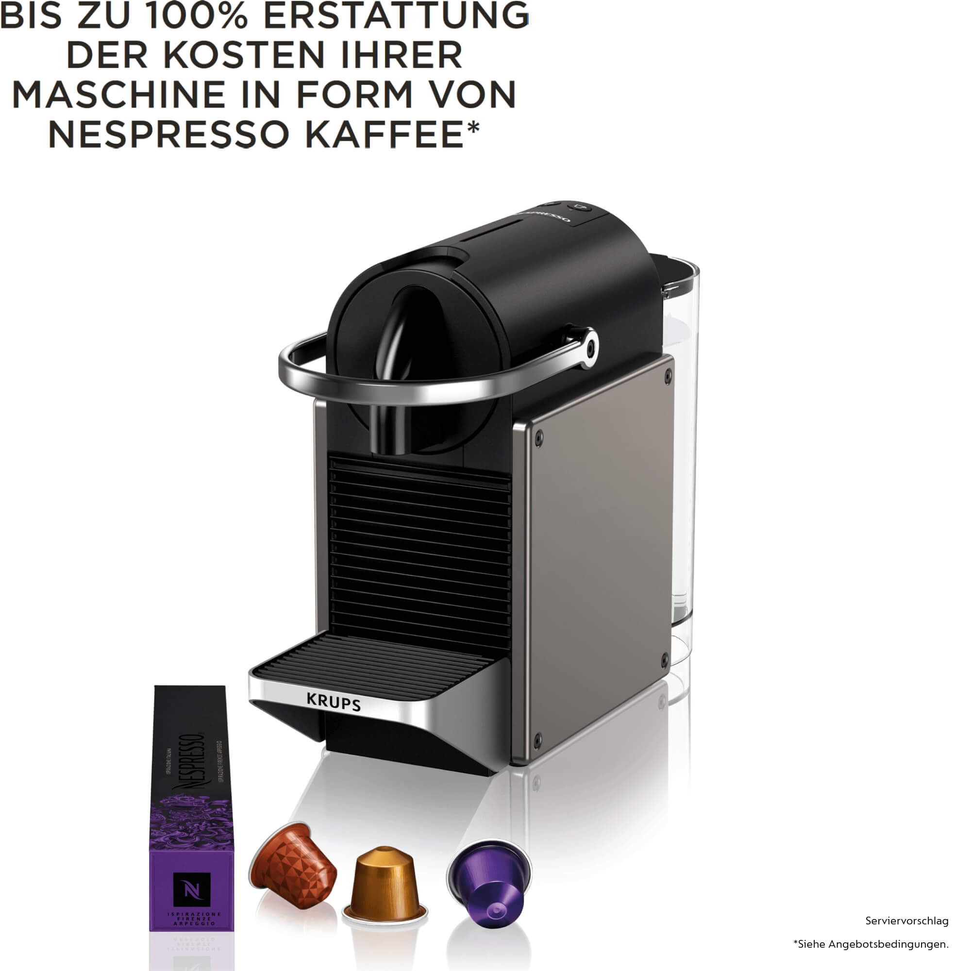 NESPRESSO PIXIE XN306TCH
