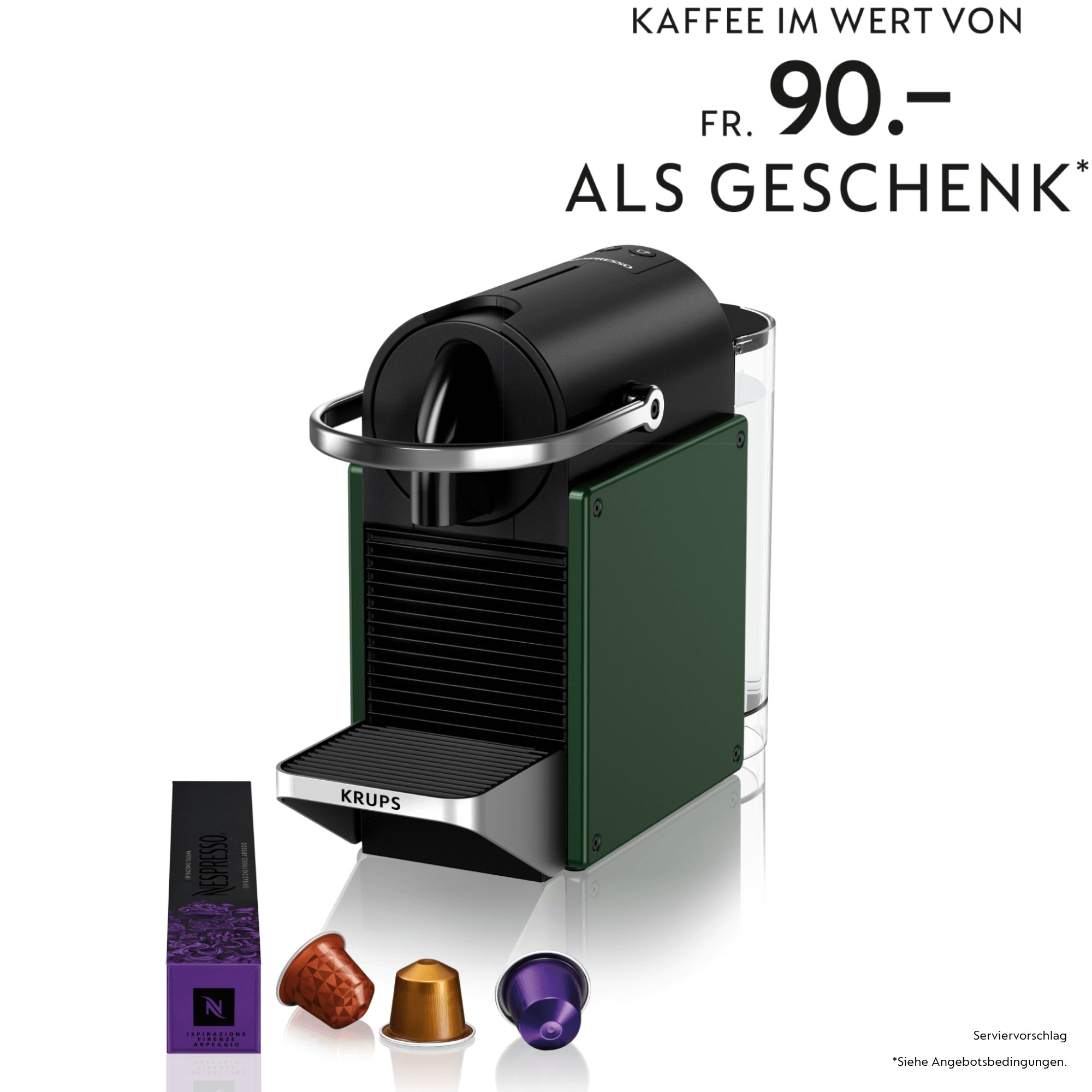 NESPRESSO PIXIE XN3063CH - Pixie