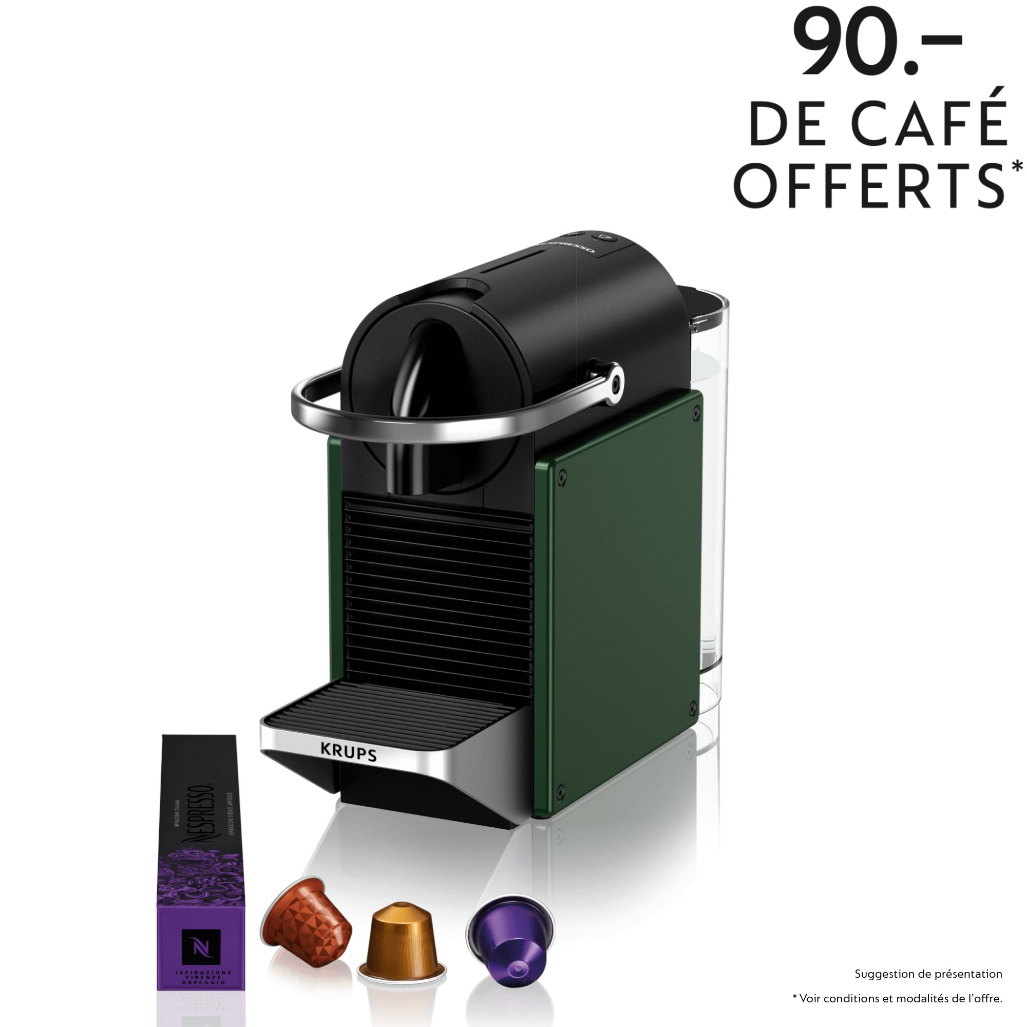 NESPRESSO PIXIE XN3063CH - Pixie