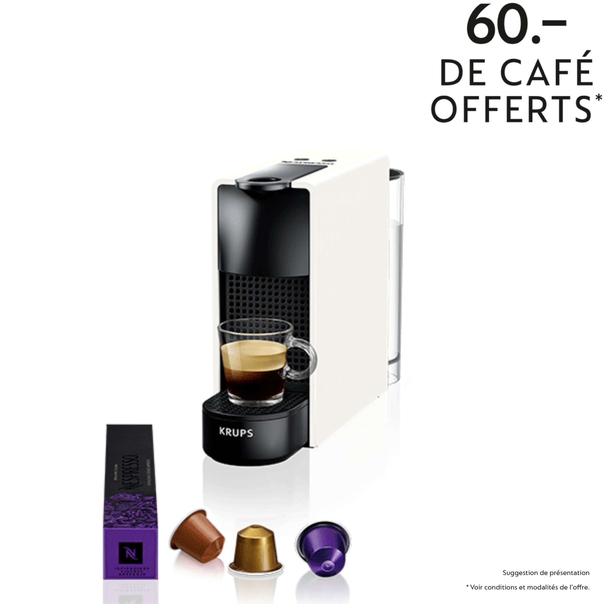 Nespresso Essenza Mini XN1101CH - Essenza