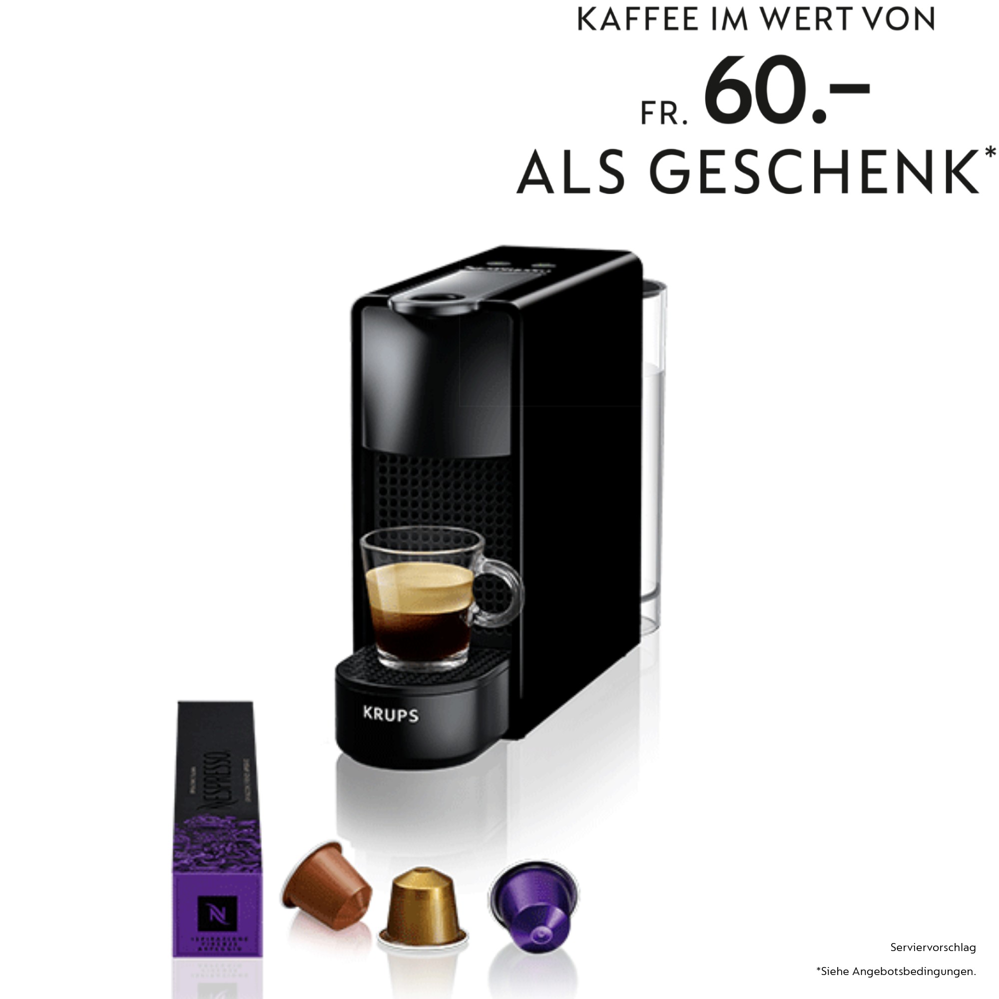 Nespresso Essenza Mini XN1108CH - Essenza