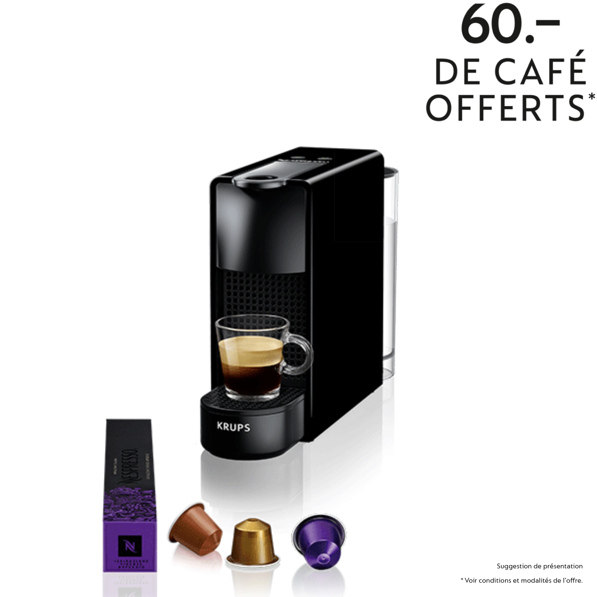 Nespresso Essenza Mini XN1108CH - Essenza