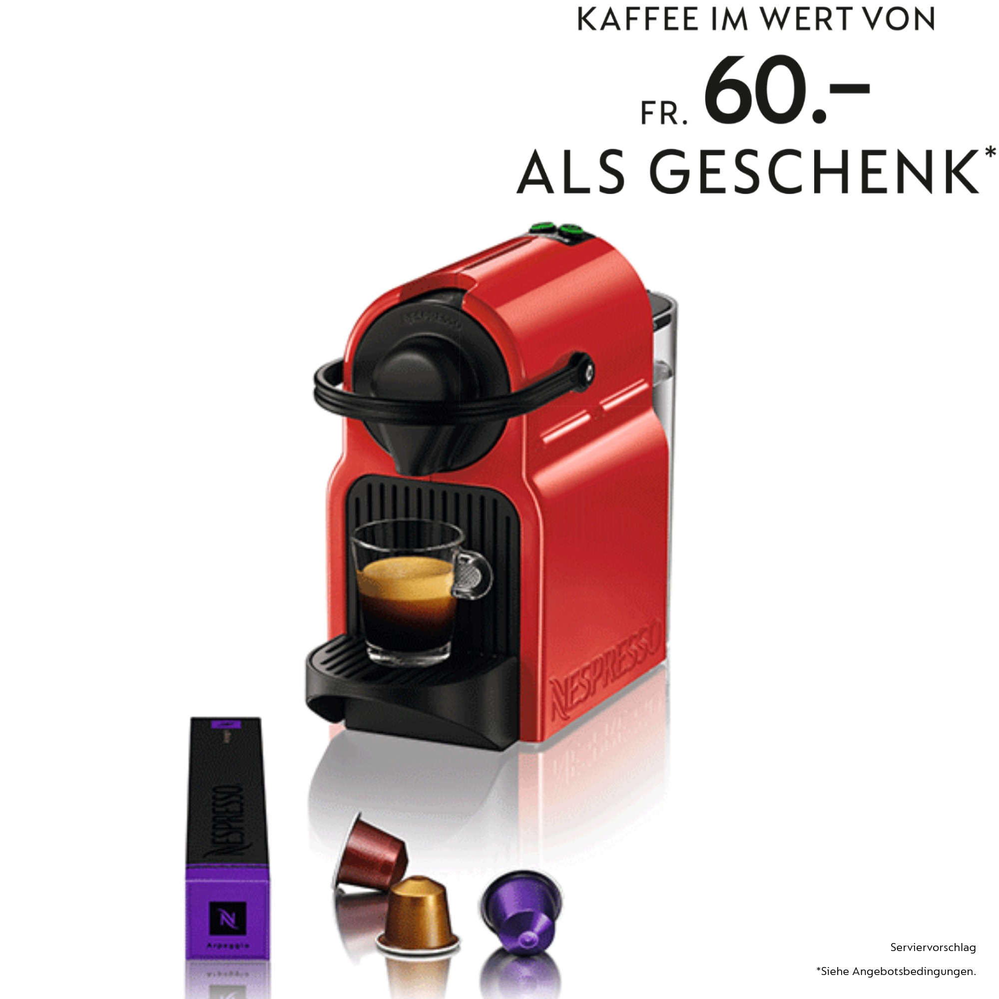 Nespresso Inissia XN1005.WP - Inissia