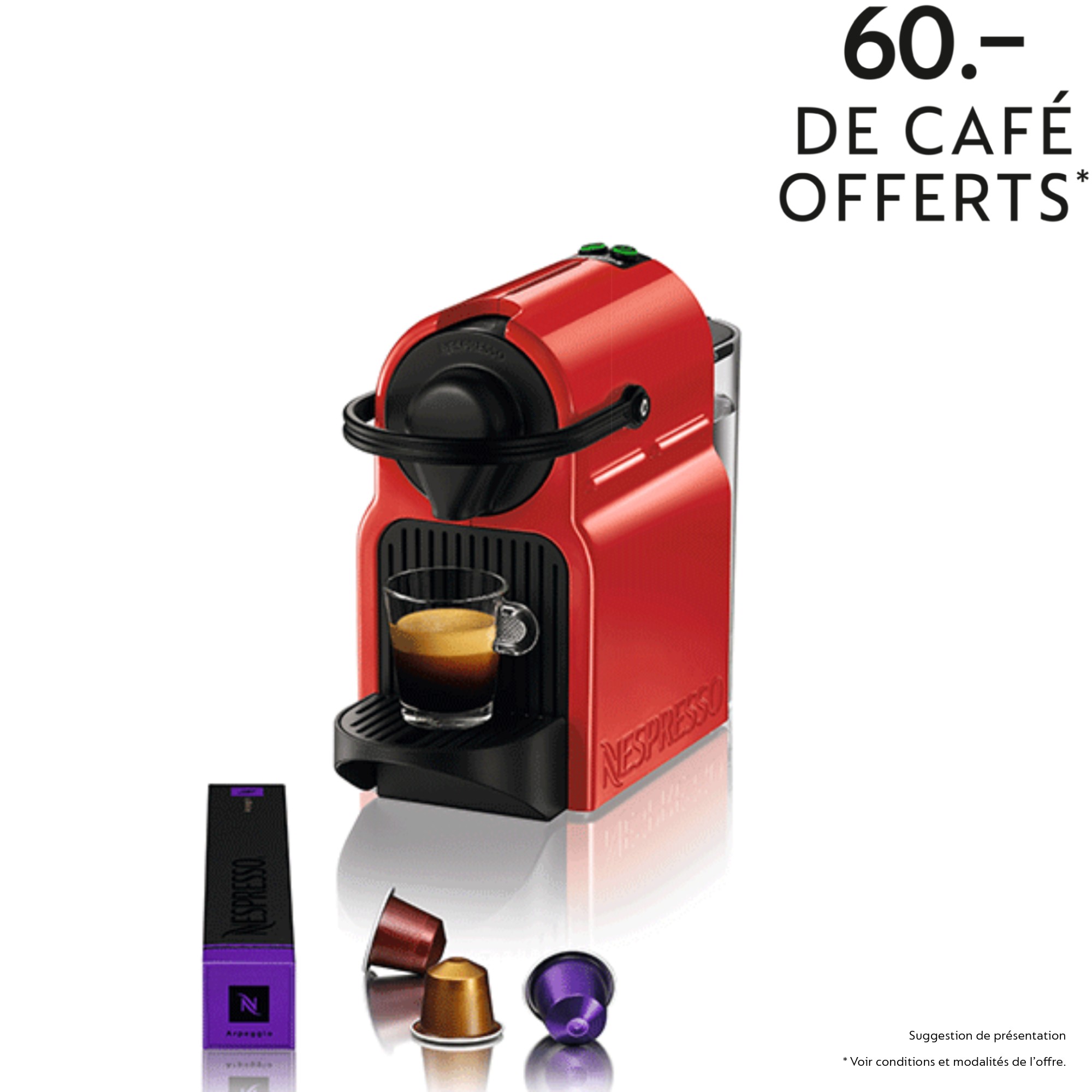Nespresso Inissia XN1005.WP - Inissia